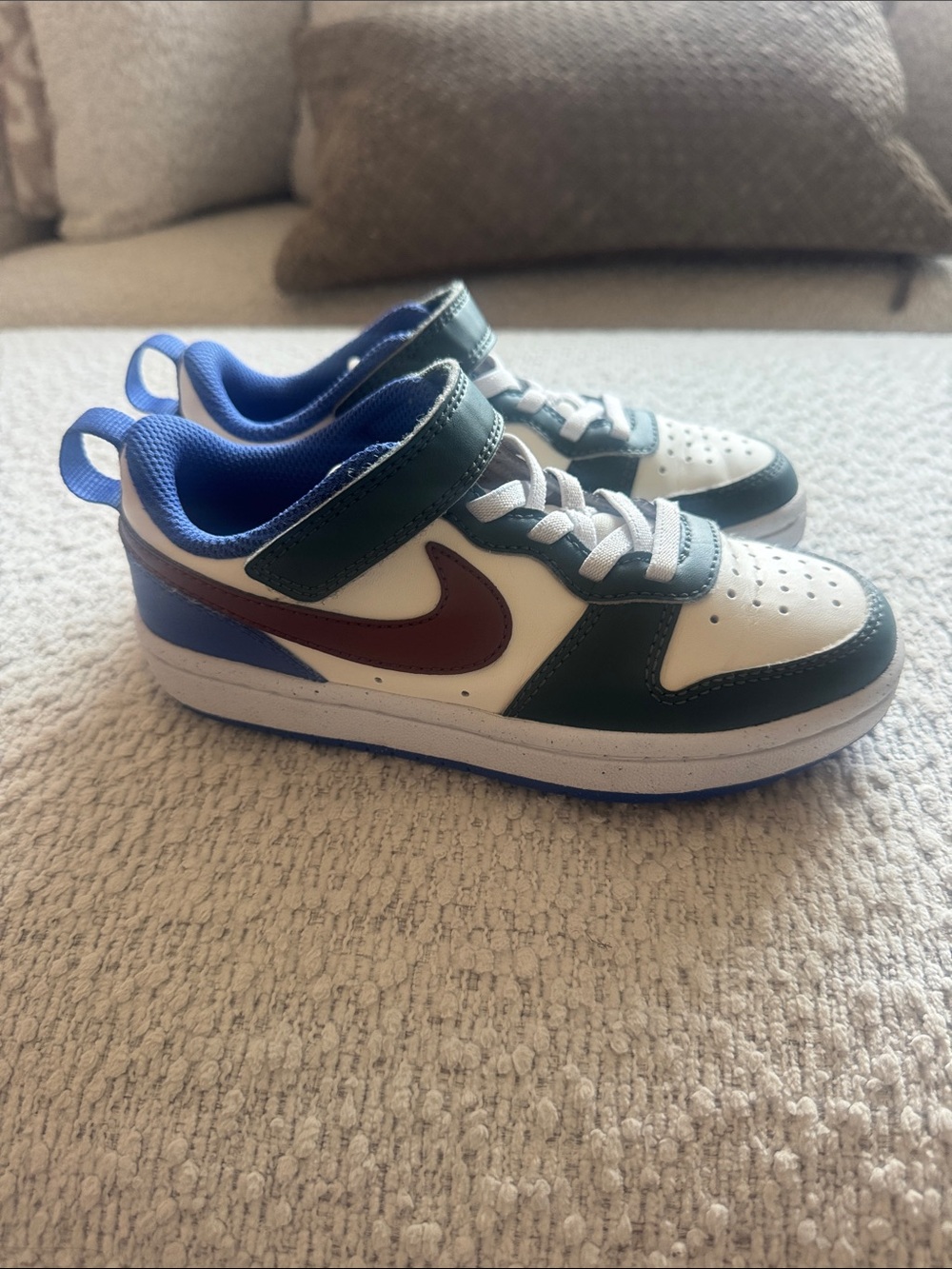 Nike Court Borough Low Recraft Kids Sneakers Multicolor Size 12C